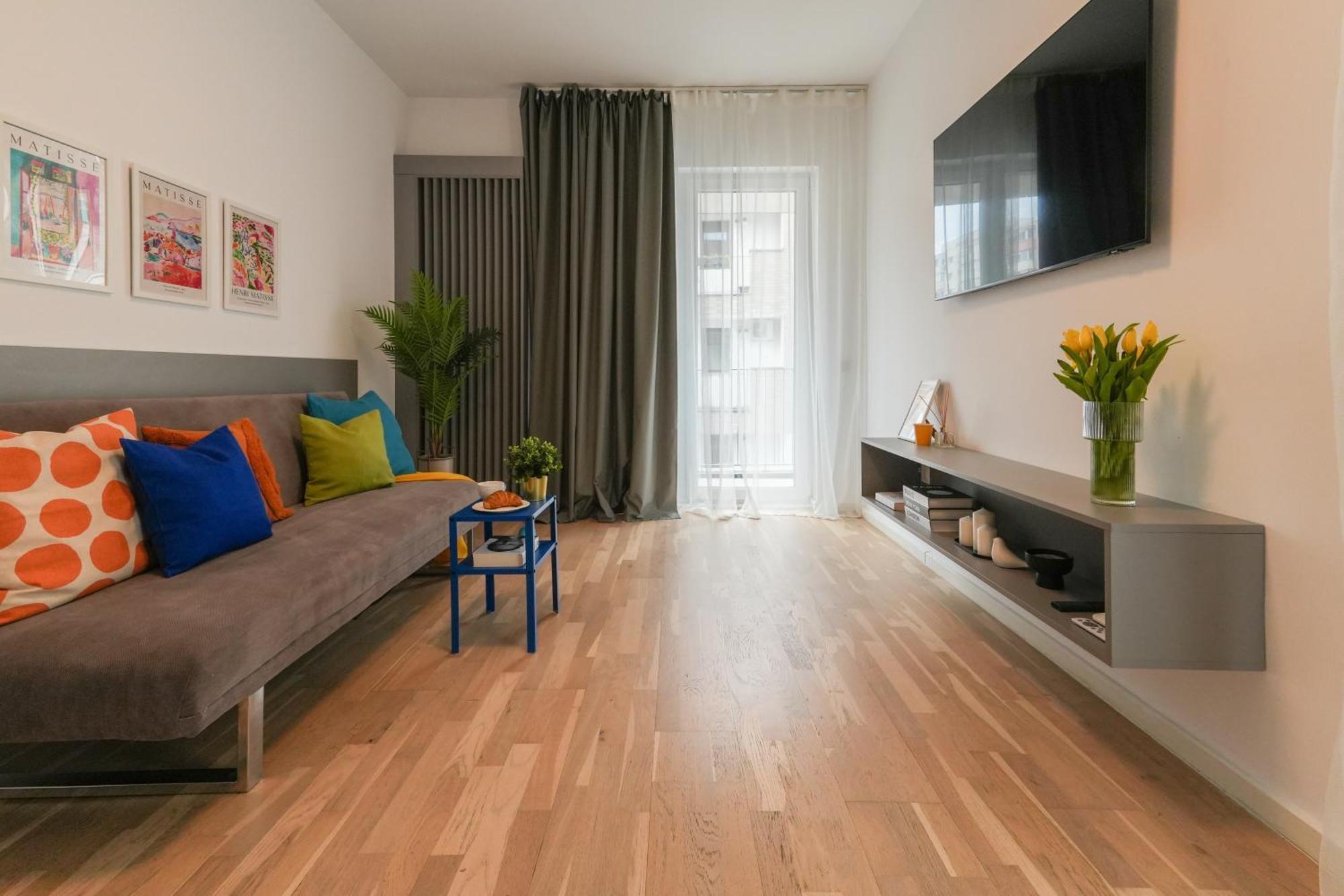Ana - Cozy & Quiet Apt With Balcony & Garden View Bukarest Exterior foto